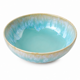 Bowl Fundo em Cerâmica Esmaltada – Azul Maré