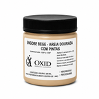 Engobe Oxid Bege Areia Dourada c/ Pintas - 250ml