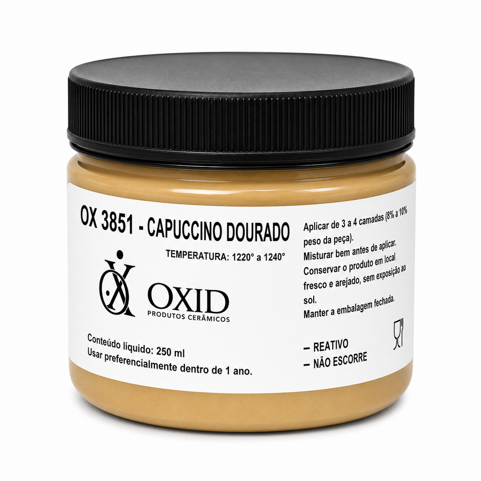 Oxid 3851 Cappuccino Dourado - 250ml