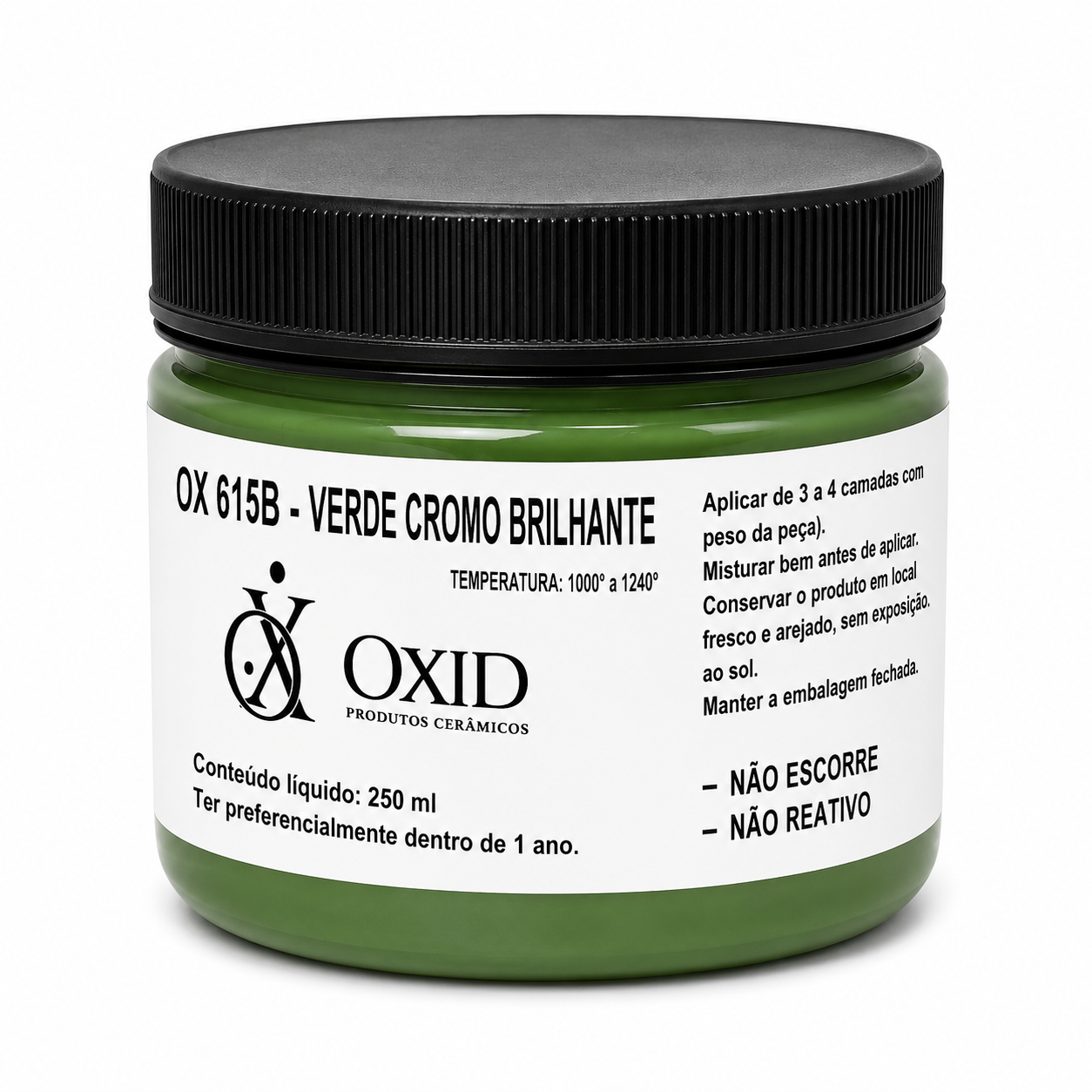 Oxid 615B Verde Cromo Brilhante - 250ml