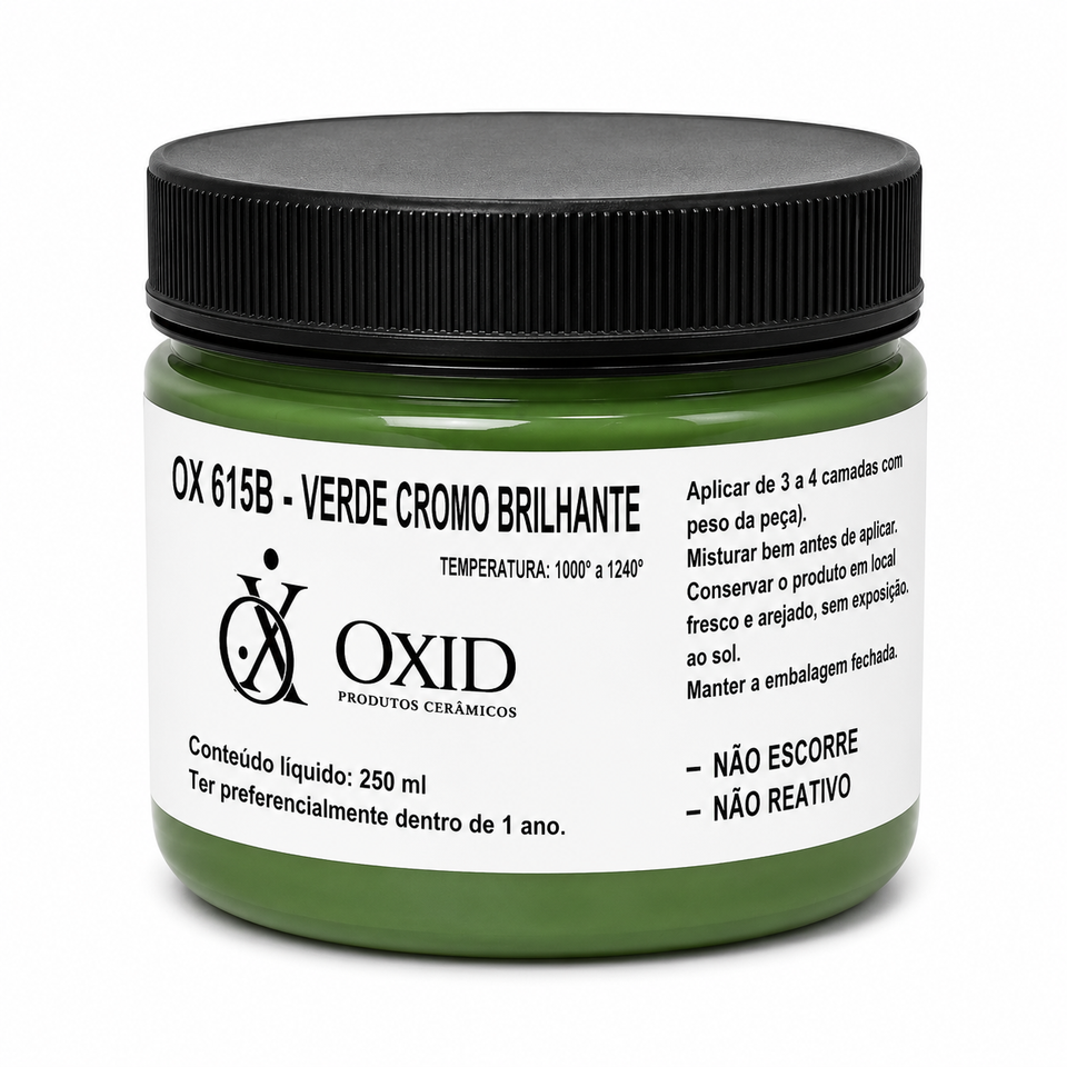Oxid 615B Verde Cromo Brilhante - 250ml