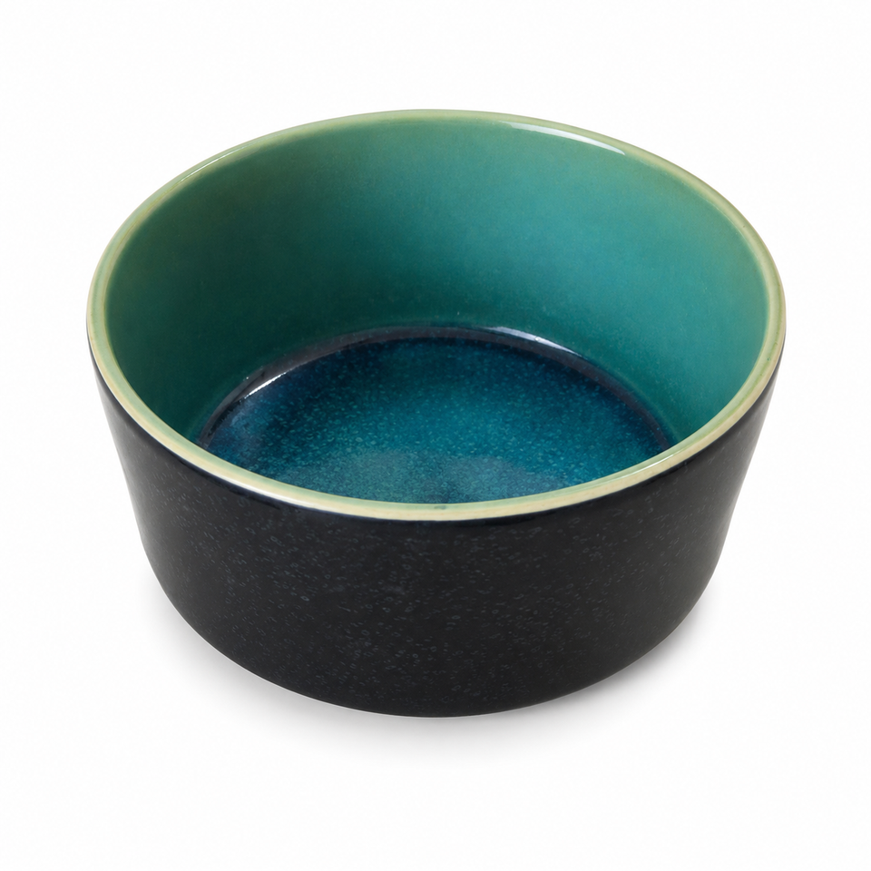 Bowl em Cerâmica Esmaltada – Verde Oceano